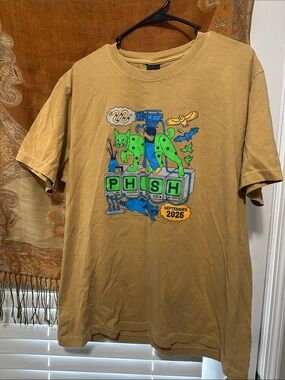 Phish September 2025 Graphic Tee - Tan